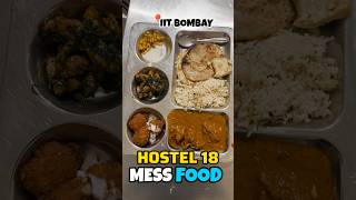 Hostel 18 Mess Food😱  #iitbombay #jee #iit #food #trendingfood