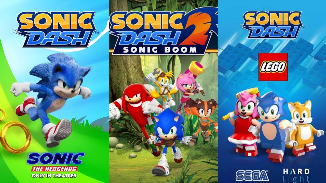 Sonic Dash 🆚 Sonic Boom vs All Bosses Zazz Eggman All Characters ...
