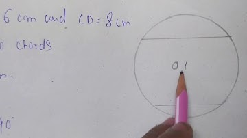 Theorems Related To Circles | Ex-3.2 | Part 1