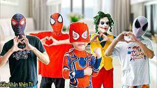 Một Ngày Cắm Trại Bất Ổn Của Gia Đình Siêu Nhân Nhện || SUPERHERO's Story || Spider-Man Family