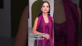 mba makeup academy lucknow Student Work ✨#shorts#makeup #shortvideo #trending #academy #officalvideo
