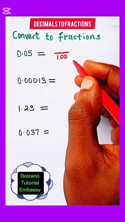 how-to-change-decimal-to-fraction-maths-viralvideo-viralshort