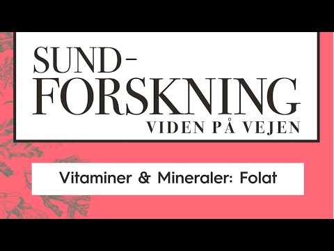 VItaminer & Mineraler: Folat