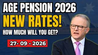 🚨 Age Pension JUST CHANGED! September 2026 Rates + FREE Excel Calculator