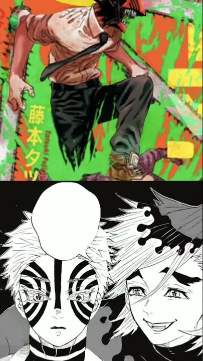 Chainsaw man vs demon slayer verse #chainsawman #demonslayer #animeedit #foryou #foryoupage #shorts