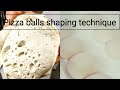 Pizza dough Shaping technique