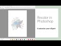 How to recolor clipart - an easy way to recolor in Photoshop