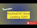 B1 bone lands at tqpf at night