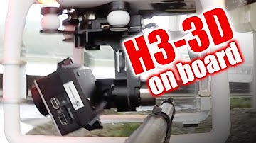 DJI H3 3D Gimbal - A Closer Look to Zenmuse H3-3D 3-Axis Gimbal - HeliPal.com