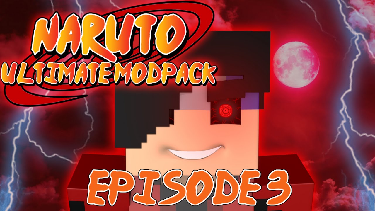 Naruto Ultimate Modpack (Minecraft Naruto Mod) Episode 3 