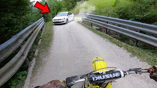 Dirtbike UNDERCOVER Police Getaway  Cops Chase Motorcycle 2023