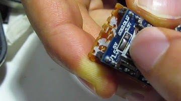 WTV020-SD-16P audio/sound module for arduino - test #1