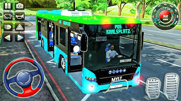 Bus Simulator 2023 by Ovilex - Coach Bus Driving in City - Android GamePlay #3
