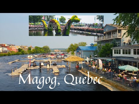 This City Is Absolutely Beautiful: Virtually Visit Magog, Quebec! #magogQuebec #travelvlog #canada