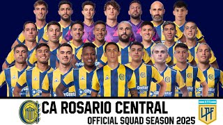 CA Rosario Central Squad Update​​​ 2025 with Ángel Di María | Argentine Primera División 2025