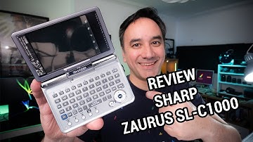 Powerful 20 years old Linux PDA: Sharp Zaurus SL-C1000
