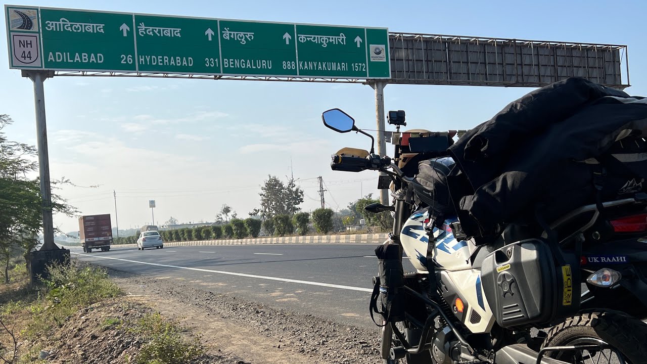 Delhi to Kanyakumari | solo ride | treval 