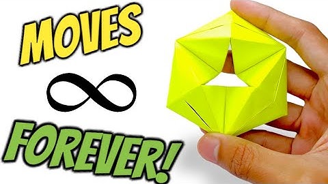 Origami Infinity Flexahedron - How to make a Paper Magic Transforming