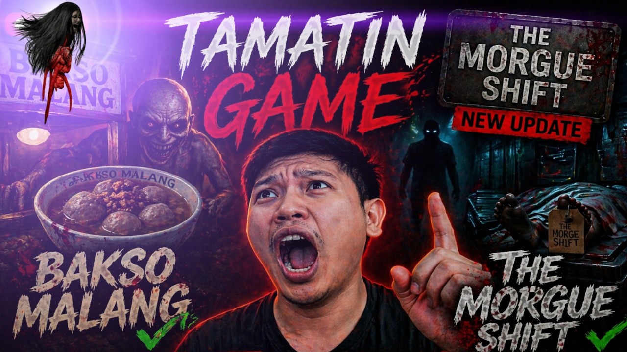 Bantu aku tamatin game bakso malang dan ada update baru di morgue shift #roblox
