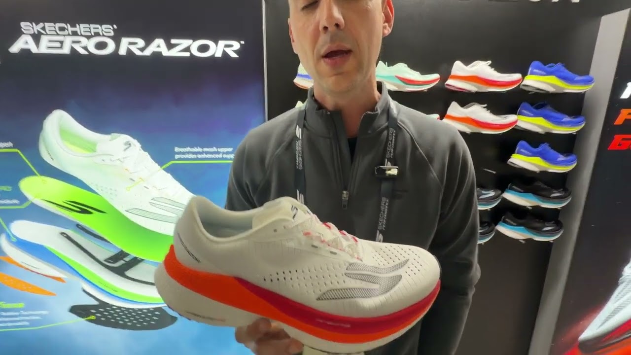 Skechers представляет Aero Razor на мероприятии The Running