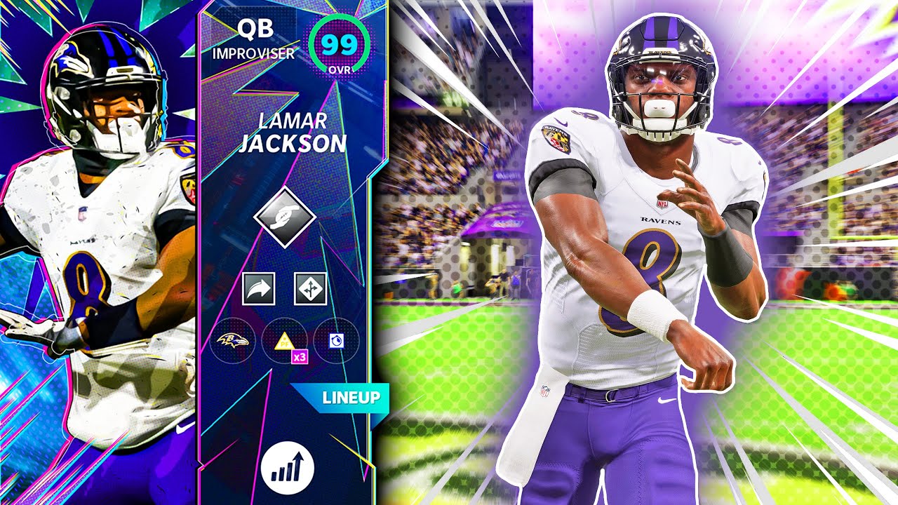 LAMAR JACKSON IS FASTER THAN LIGHT ITSELF (5 TDs) Madden 21 Ultimate