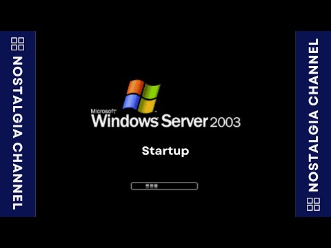🎶Windows Server 2003 Startup (2003) 🎶