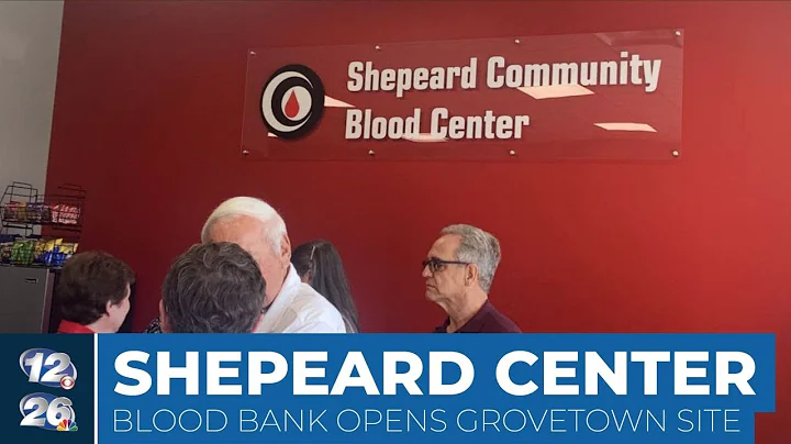 Blood bank opens new donation center in Grovetown