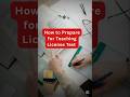 Teaching License Test Preparation #teachinglicense #pedagogy #crqs