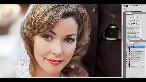 Professional Photoshop Portrait Retouching - Part IX - Sharpening and Enhancing Details