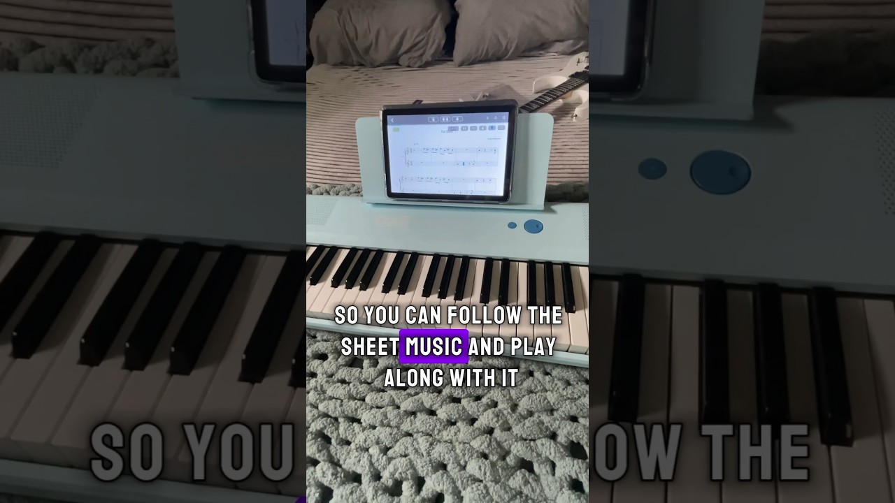 Theonemusic Smart Keyboard! Great for beginners. 