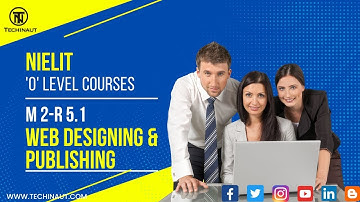 Web Designing & Publishing M 2-R 5.1-O Level #nielit #webdesigning #publishing #shortvideo