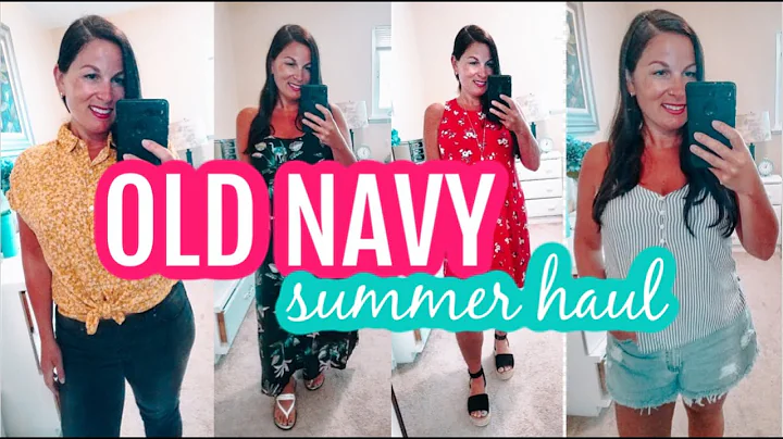 *HUGE* OLD NAVY SUMMER TRY-ON HAUL | AFFORDABLE CLOTHING HAUL | SUMMER FASHION | SUMMER 2020