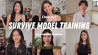 How to survive model training as a model trainee | Basic Models