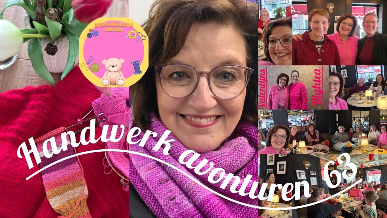 ~Adriëlla ~KB&More *Vlog 63 *Valentijns Hightea *Zo veel cadeautjes *2 projecten bijna afgerond 