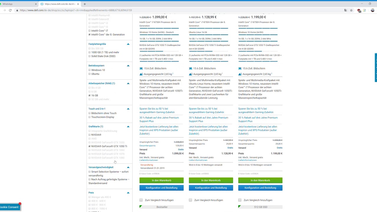 Dell Offizielle Seite   Dell Deutschland   Google Chrome 30 01 2019 9 35 04 PM