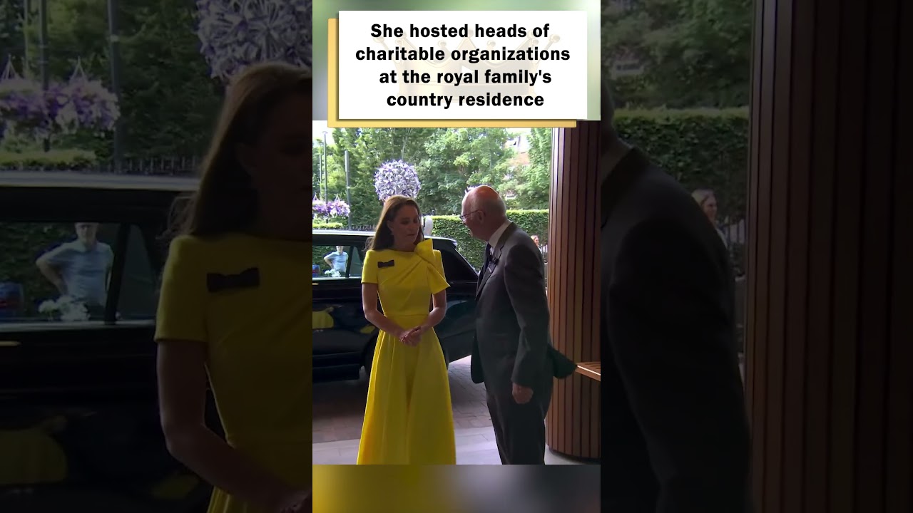 Princess Catherine has returned to royal duties! 