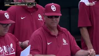 Texas vs #18 Oklahoma | Full College Baseball 04/28/2024