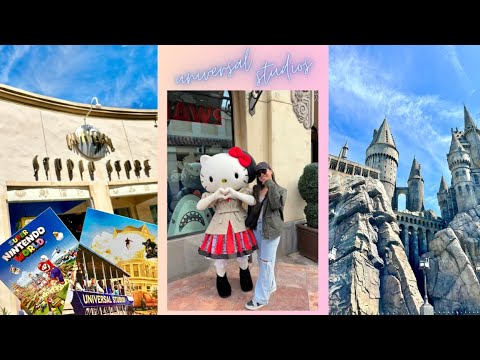 Mini Travel Video *mini travel vlog* universal studios hollywood! - YouTube