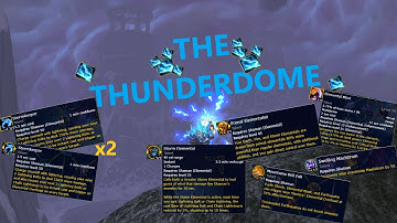 THE THUNDERDOME! | Dragonflight Elemental Shaman Build!
