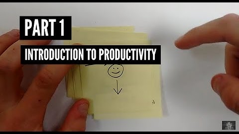 PART 1: Introduction to Basic Productivity