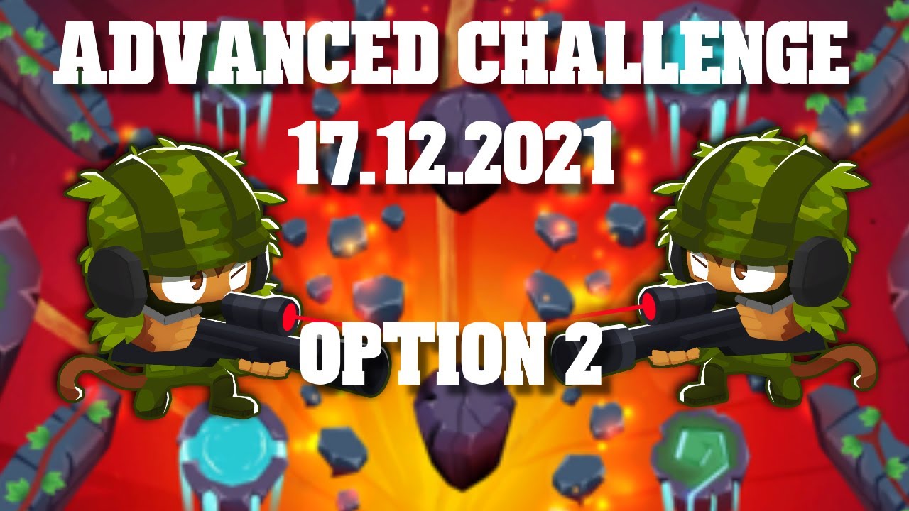 BTD6 Advanced Challenge (Option 2) | Friday Stinger; Infernal regrows | 17.12.2021