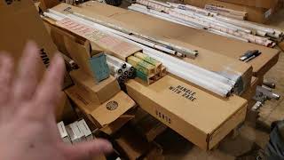 Vintage Fluorescent Lamp Bulbtube Haul, Many For Salefree Part 1