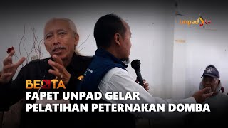 FAPET UNPAD GELAR PELATIHAN PETERNAKAN DOMBA
