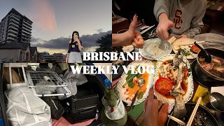 布里斯本一週vlog |超好吃的泰餐 第一次在布里斯本搬家📦|