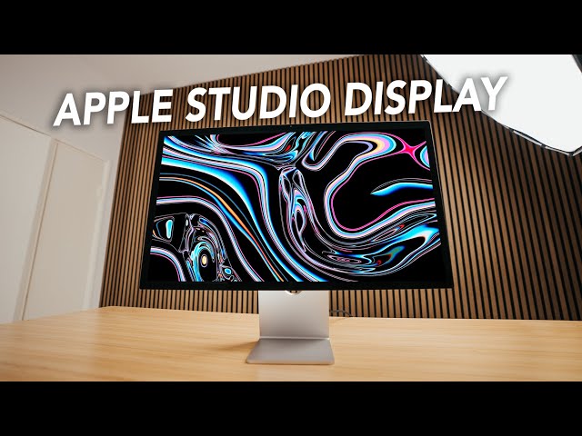 I finally bought the Apple Studio Display 