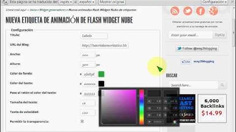 TUTORIAL BLOG ETIQUETAS EN FLASH