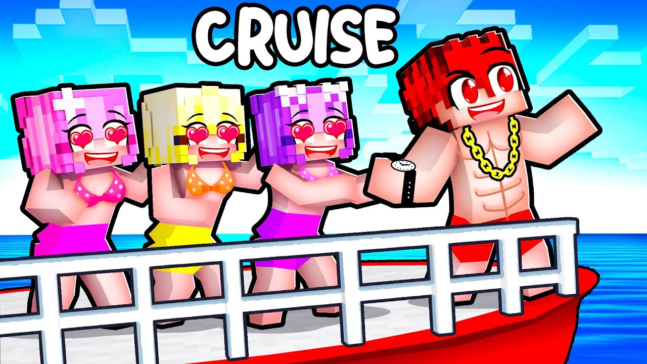 LOCKED On A GIRLS ONLY Cruise In Minecraft...