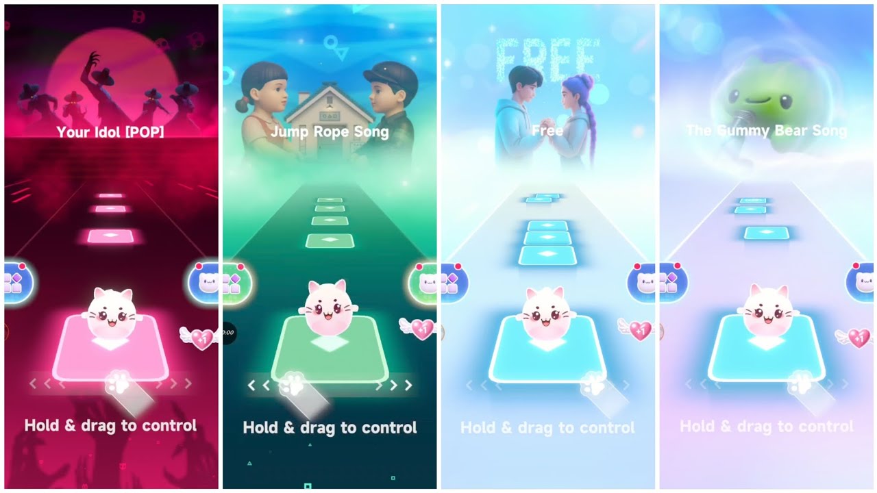 Cute Cats - (Your Idol vs Soda Pop) Dancing Cats 2 (Jump vs APT) Dancing Cats Gameplay 😍👍