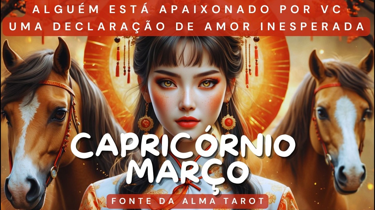♑CAPRICÓRNIO MARÇO❤️ALGUÉM OBCECADO POR VC, ALMA GÊMEA, O PASSADO QUER VOLTAR, SIGA SUA CURIOSIDADE🌟