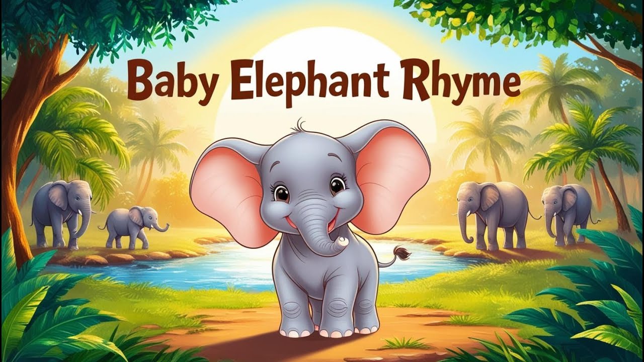 Baby Elephant Rhyme | Nanha Haathi | Kids Rhymes & Babies Songs | # ...